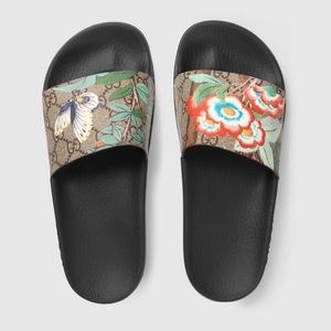 Gucci Shoes - Gucci Tian Supreme Slide Sandal Gucci Shoes - Gucci Tian Supreme Slide Sandal